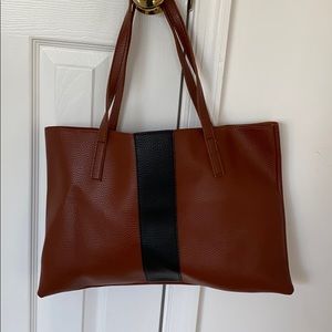FALL LEATHER TOTE